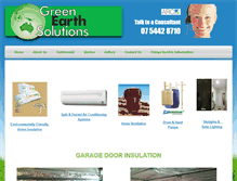 Tablet Screenshot of insulationandairconditioning.com.au